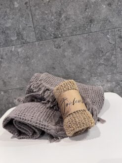 Skrubbvante jute varlig . 10/låda