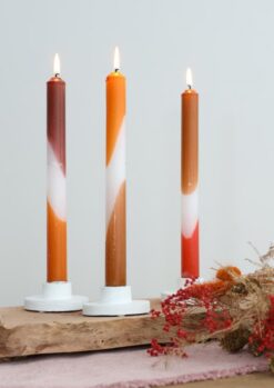 Dip Dye Orange höjd 24 , 3/ set, 8 i en låda