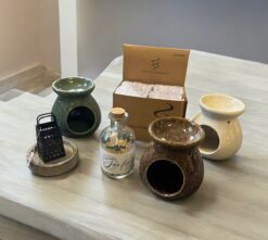 Aromalampa - vesuvis 3 färger, 6/låda
