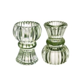 LJUSHÅLLARE hanö Ø6 x h.8 cm green