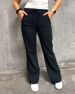 Dra på chinos (till petit blazer- Black)
