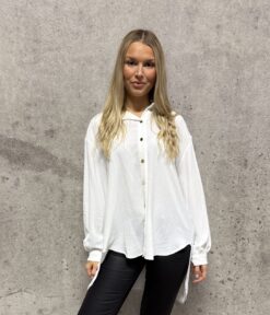 Avy Långskjorta - White