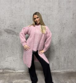 Elna Kidmohair Cardigan Pink