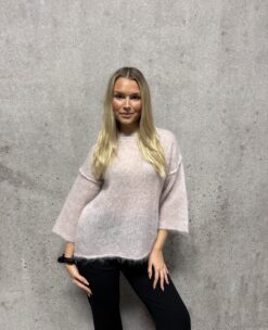 Elna Kid-mohair sweater beige