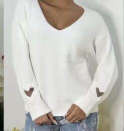 Emilia sweather - white