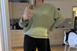 Malva våg LÅNG ärm - Army