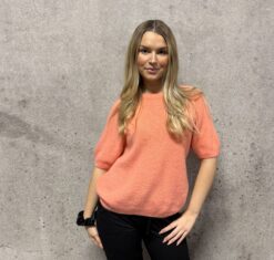 Moa KORT ärm - alpacka- Orange