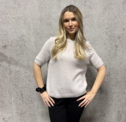 Moa KORT ärm - alpacka- Beige