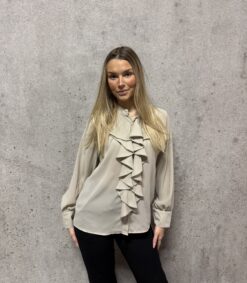 Amelia blus ljus beige