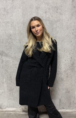 11 augusti Molly longcoat- Black 4-pack