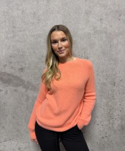 Moa LÅNG ärm - alpacka- Orange