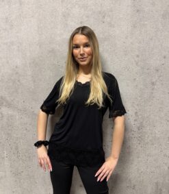 Lace "tischa" 8 pack Black