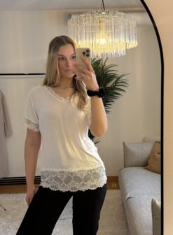 Lace "tischa" - White