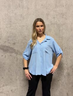 Betty Blouse - light blue