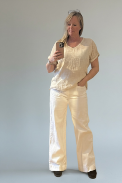 Linda linenshirt Beige
