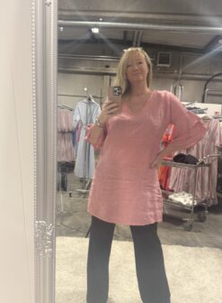 Isolde linendress Pink