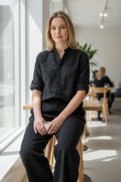 Elin blouse Black