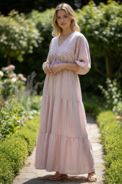 Wendela dress - Dusty rose