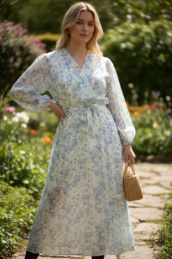 Belle dress - Blue