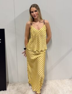 Glammy set dot- Yellow