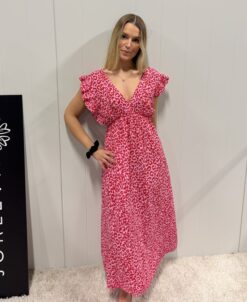 Summerdress LEO sleeveless Cerise