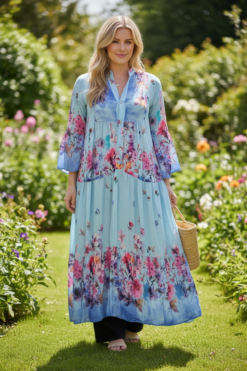 *Zassi dress- Wildflower Blue