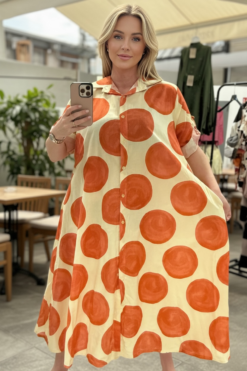 Poppy dress - Orange