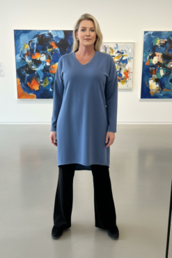 Alessia dress- V neck Jeans