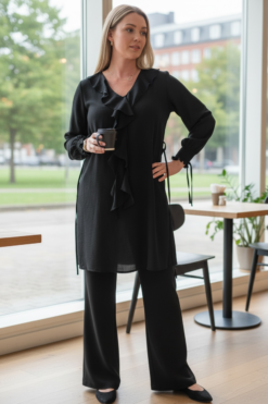 Bridgeton dress Svart