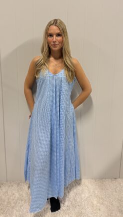 Ruth dress- ljus blå
