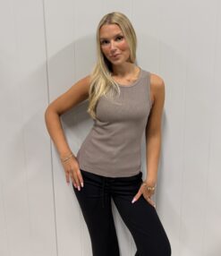 Basic Tank Top, taupe