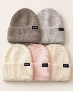 Gosig beanie mössa WHITE