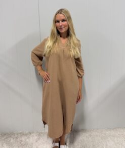 MILLI DRESS- camel