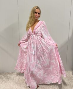 Late summer dress Pink