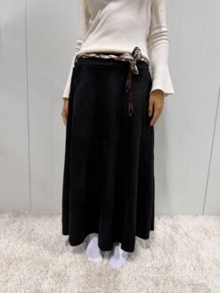 28/7 Penny skirt  Black