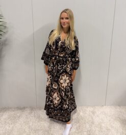 Marta viskosdress Black