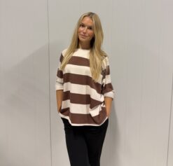 PEGGY SWEATER -Beige/brown