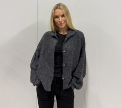 Gabbi - sweater Mörkgrå
