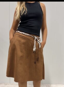 Penny Skirt, Short - mocca