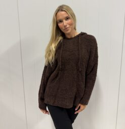 Nora hoodie Espresso