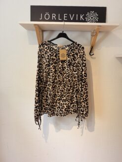 Bella blouse Leo white/black