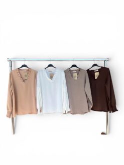 FÖRBOKA 25 augusti Vera V-neck Espresso