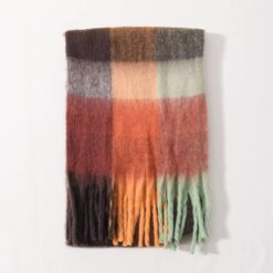 ca 15 oktober Oversized Adele Scarf Burnt orange