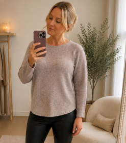Luxe sweather- Taupe