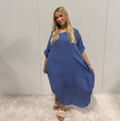 Andrea linendress - Jeans