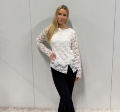 BIANCA TOP with lining offwhite