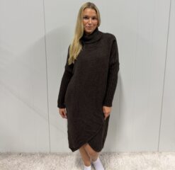 PORTOFINO dress/ longsweater Espresso