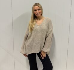 Amore knit Sweater - Beige