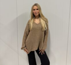 Amore knit Sweater - Camel