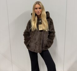 Vändbar jacka jackie Espresso